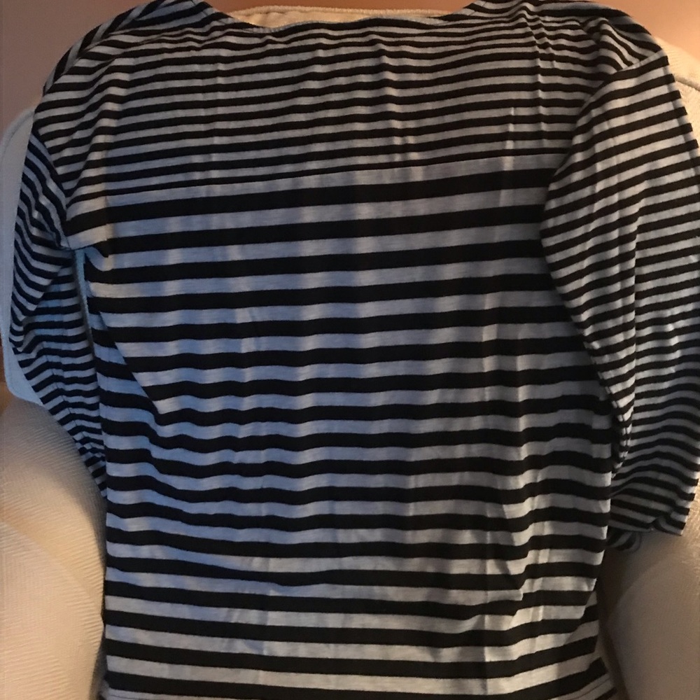 Talbots LS knit shirt